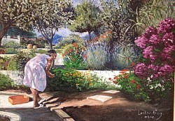 CAROL AND THE GARDEN - Oils