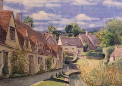 ARLINGTON ROW- Watercolour 