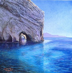 BLUE CAVES - Acrylic