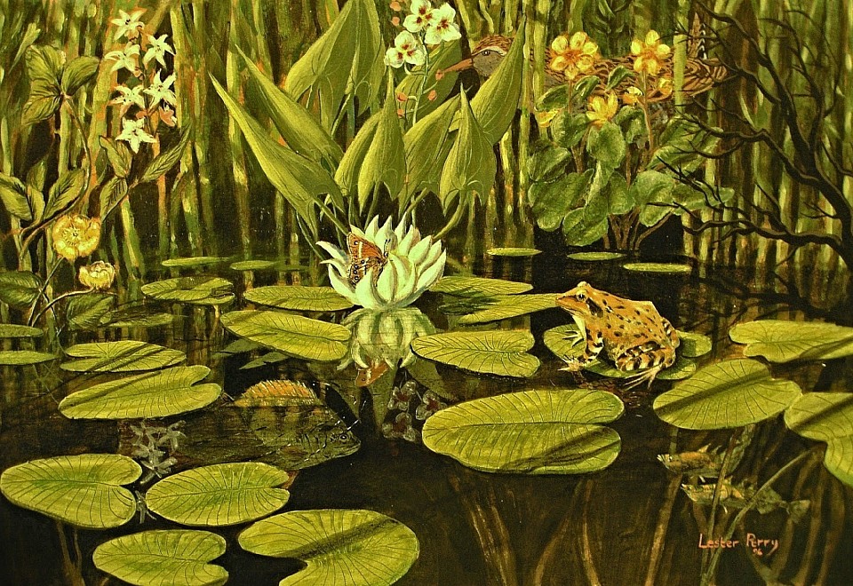 POND LIFE - Acrylics