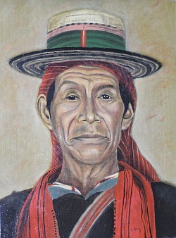 CHIEF- Oil on canvas