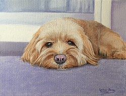 ON GUARD DUTY AGAIN-  Acrylic on canvas