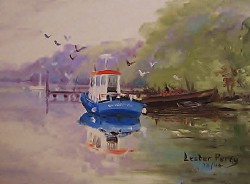 ITCHEN RIVER - Oil