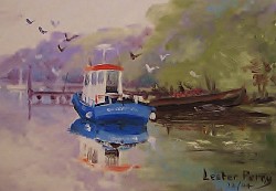 ITCHEN RIVER - Oil