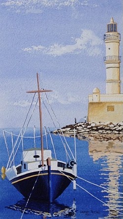 CHANIA HARBOUR - Acrylic