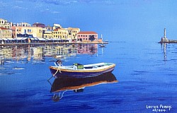 CHANIA HARBOUR - Oil