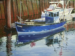 BLUE TRAWLER - Acrylic