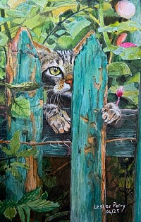 THE PRISONER - Watercolour on paper